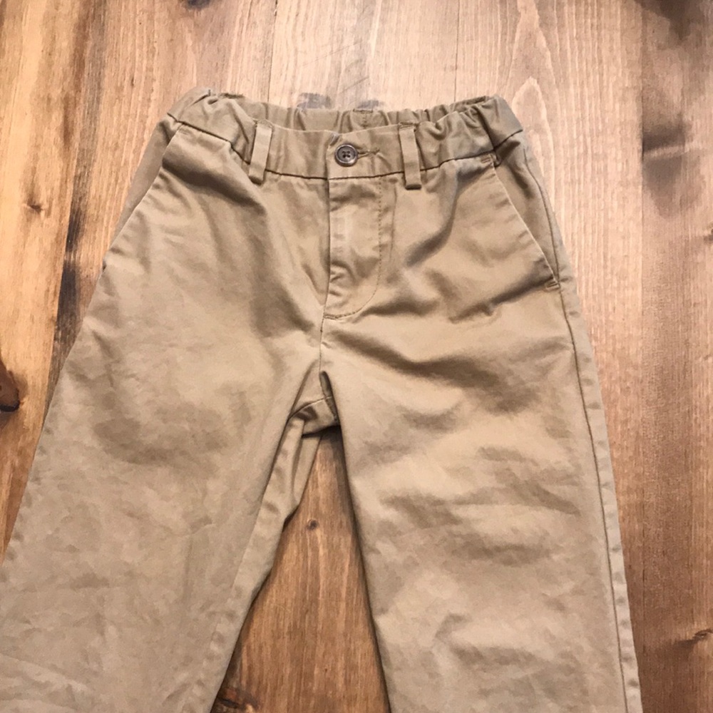 Boys Polo Khaki Pants